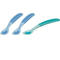 Nuby 3 бр. Лъжички със сензор за температура 