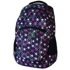 Kaos School backpack Pink Waves