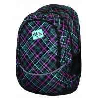 Kaos School backpack Linetweed