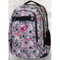 School Backpack 2 in 1 Scarlet