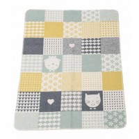 David Fussenegger Бебешко одеяло Juwel Pets, Зелено