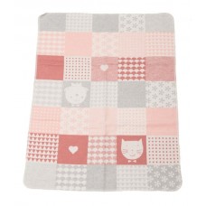 David Fussenegger Бебешко одеяло Juwel 70x90 Pets, Розово