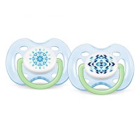 PHILIPS-AVENT Orthodontic pacifiers 0-6m