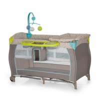Hauck Сгъваемо легло с второ ниво Babycenter Multi Dots