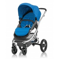 Britax Baby Stroller Affinity Blue Sky - Silver Britax Baby Stroller Affinity Blue Sky - Silver