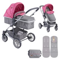 Lorelli Baby stroller  S500 Set Pink