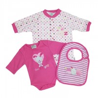 F.S.Baby Babygrow + body + bib