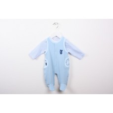 Комплект гащеризон и боди Suit Blue - Fixoni