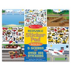 Melissa & Doug Стикери за многократна употреба Превозни средства
