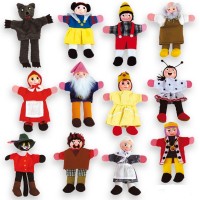 Andreu Toys Кукли за пръсти 12 броя 