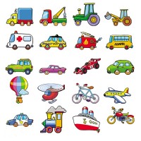Andreu Toys 20 Magnetic Vehicles 
