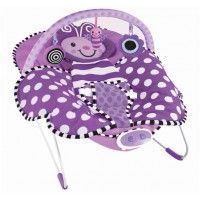 Sassy Музикален вибриращ шезлонг с одеялце Пеперуда