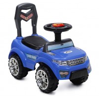 Moni Детска кола за бутане Tiger range синя 