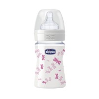 Chicco Baby Bottle Glass 150 ml  0m+