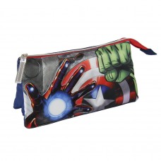 Cerda Pencilcase with three compartments Avengers 