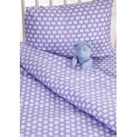 Cama mia 3-elements Bedding Set Purple Elephant 