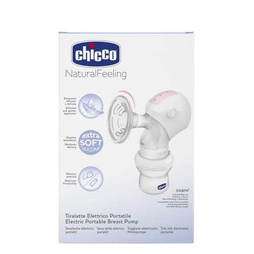 Chicco Natural Feeling Manual Breast Pump – Portable, Comfortable Pump For Moms