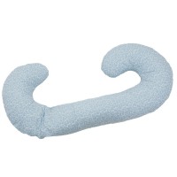 Motherhood Възглавница за бременност и кърмене Premium синя