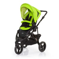 ABC Design Бебешка количка Cobra Black Lime