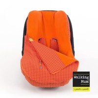 Walking mum Калъф за столче за кола с покривало за крачетата Happy Fluor Collection