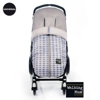 Walking mum Универсално зимно чувалче за количка с качулка Walkie Collection