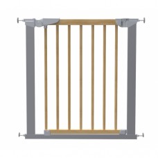 BabyDan Safety Gate Avantgarde Natural-Silver BabyDan Safety Gate Avantgarde Natural-Silver