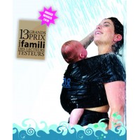 Bykay Слинг-шал AQUA черен