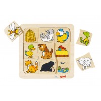 Goki Puzzles Who lives where? 