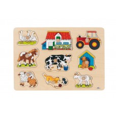 Goki Puzzles Farm Animals 