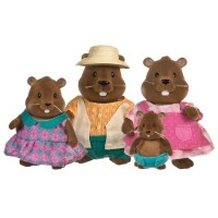 Battat Li’l Woodzeez Beaver Family