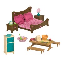 Battat Li’l Woodzeez Living Room & Nursery Set