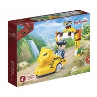 BanBao Конструктор Династията Танг - Жълтият Дракон, 60 части 