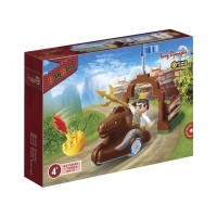 BanBao Конструктор Династията Танг - Кафяв Боец , 61 части