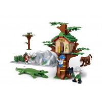 BanBao Конструктор Сафари - Къща на дървото, 212 части BanBao Конструктор Сафари - Къща на дървото, 212 части