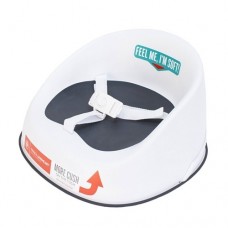 Prince Lionheart Мека повдигаща детска седалка Booster Squish Сива