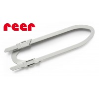 Reer White Closet Lock