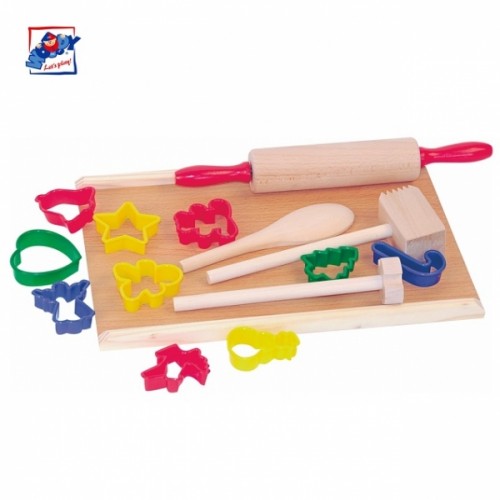 Child toys Woody Wooden toy Kitchen Tools