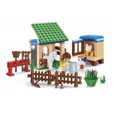 BanBao Конструктор Животни във фермата , 115 части