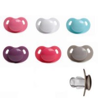 Suavinex - Anatomical silicone pacifier 6 m + Dental clip