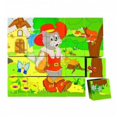Woody Wooden blocks with pictures Tales