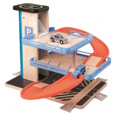 Woody Wooden Car parking with elevator