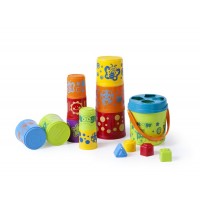 Miniland Giantte Moogy  - кула от кофички (11 кофички-1 капак-4 аксесоара) 95 cм 