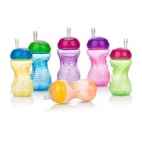 Нетечаща чаша със сламка 300 мл - Nuby