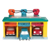 Battat Играчка Гараж с 3 автомобилчета