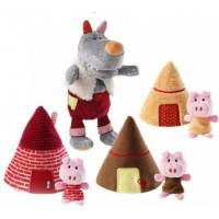 Lilliputiens The Wolf and the three little pigs