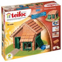 Teifoc Model House With Tiles Brick Construction Toy Set