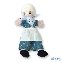 Andreu Toys Кукла за ръка Баба 