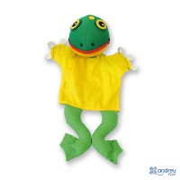 Andreu Toys Hand Puppets Frog
