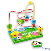 Andreu Toys Medium Wire Labyrinth Cow