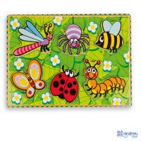 Andreu Toys First Puzzle Insects